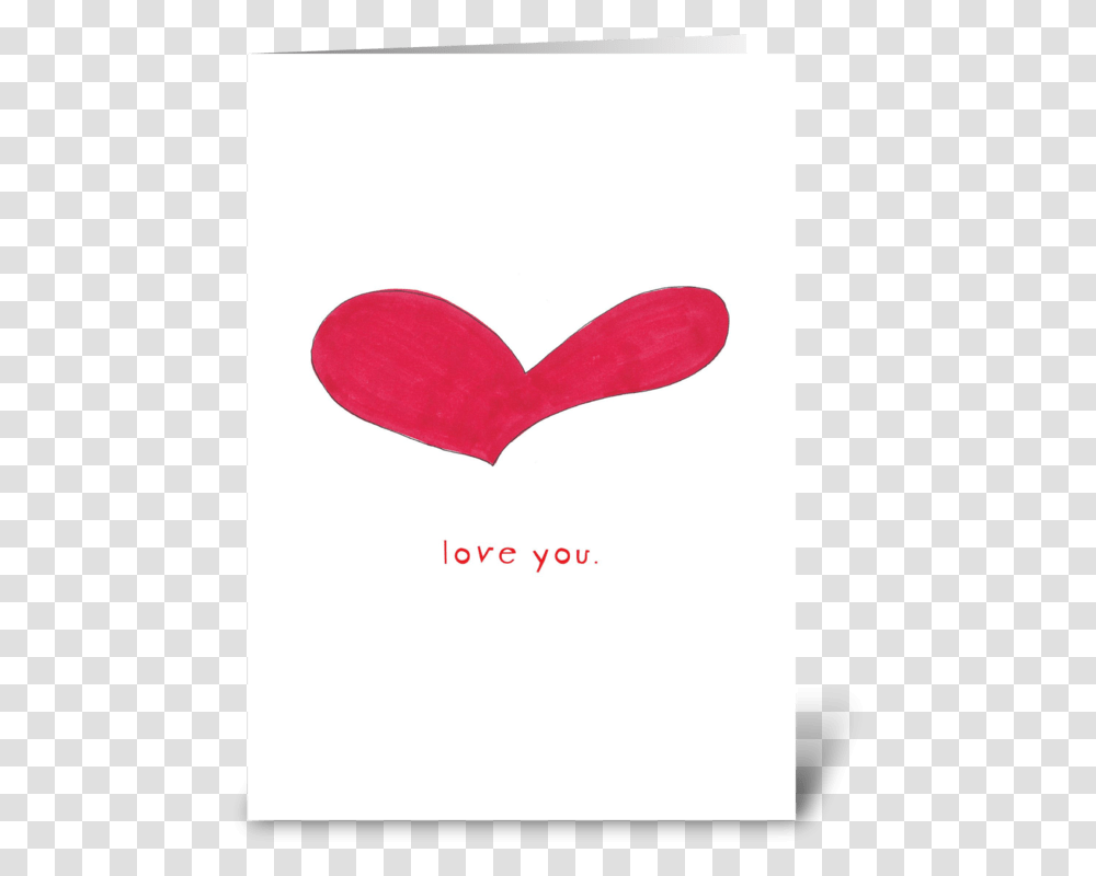Big Heart Greeting Card Illustration, Cushion, Pillow, Mustache Transparent Png