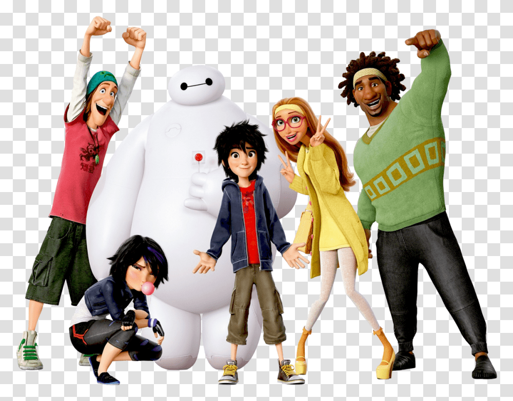 Big Hero 6 Baymax Cake Topper Download Big Hero 6 Characters, Person, Toy, Figurine, Doll Transparent Png