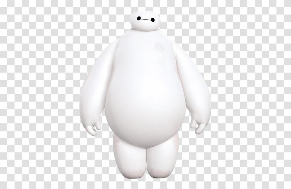 Big Hero 6 Baymax Playing Football Stickpng Movie With The Big White Robot, Animal, Bird, Person, Human Transparent Png