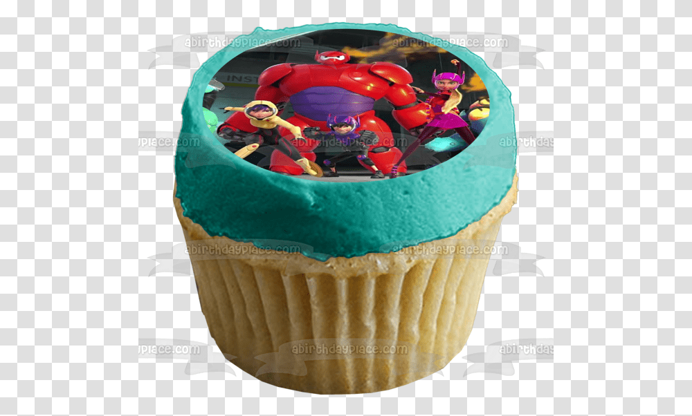 Big Hero 6 Disney Marvel Hiro Honey Lemon Go Tomago A Birthday Place, Cupcake, Cream, Dessert, Food Transparent Png