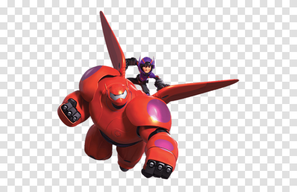 Big Hero Baymax And Hiro In Full Armour, Toy, Person, Inflatable, Costume Transparent Png