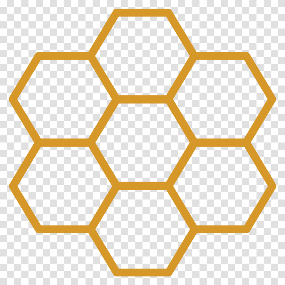 Big Honeycomb Pattern, Food, Soccer Ball, Football, Team Sport Transparent Png