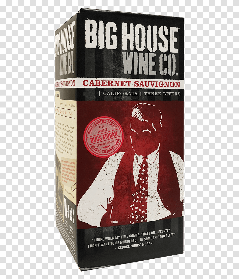 Big House Wine Co Big House Cabernet Sauvignon, Tie, Label, Liquor Transparent Png