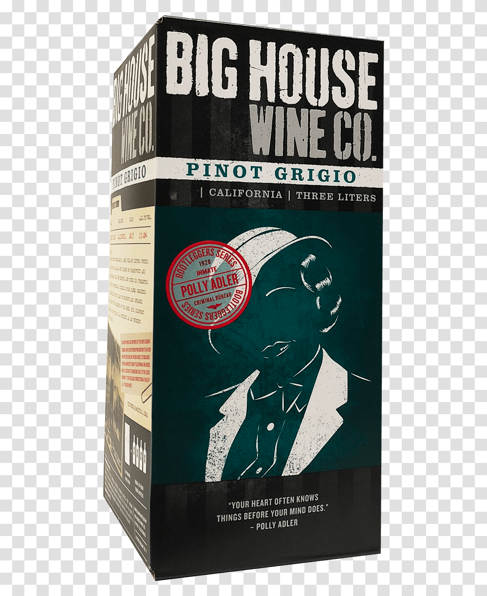 Big House Wine Co Poster, Advertisement, Label, Flyer Transparent Png