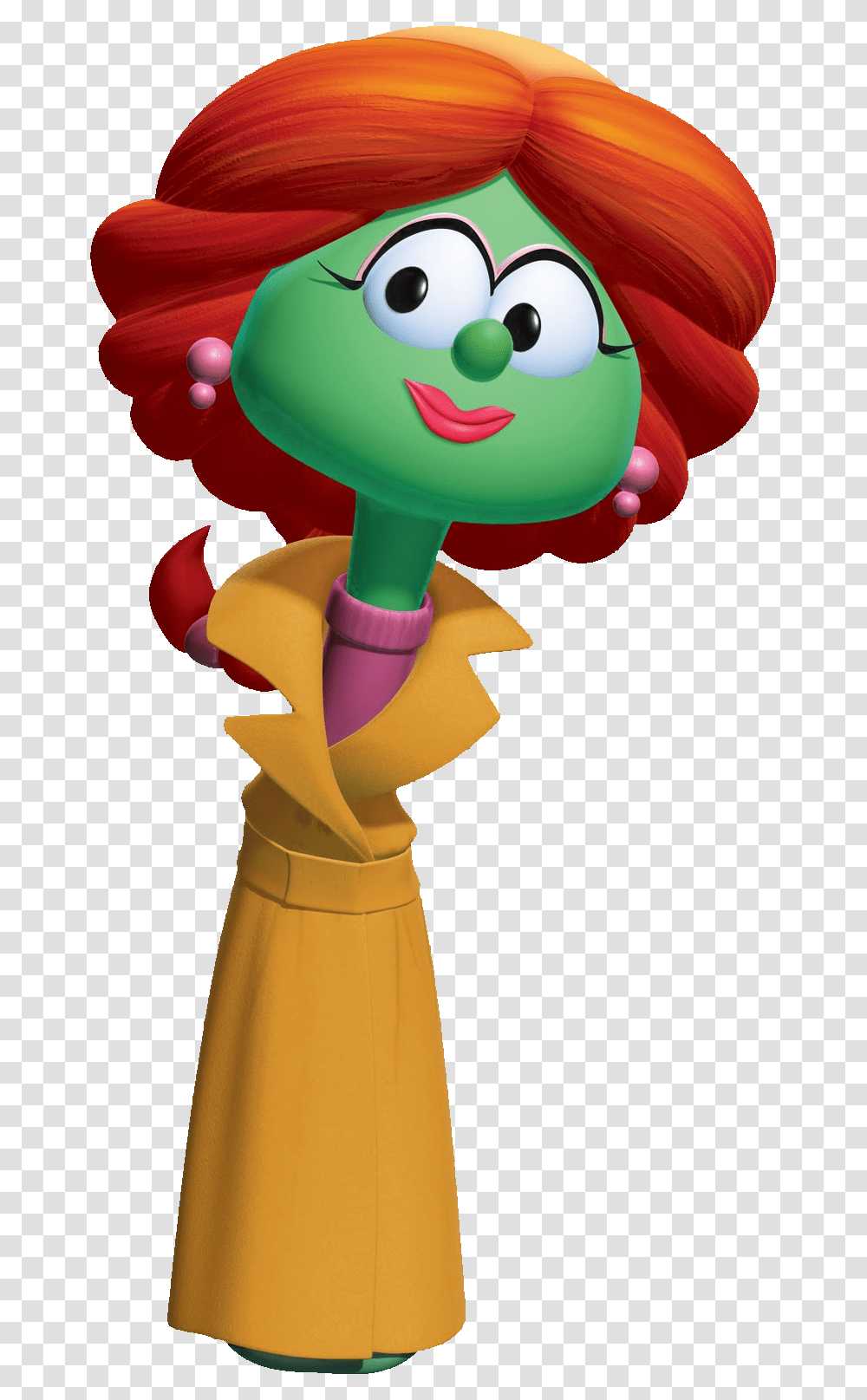Big Idea Wiki Veggie Tales Female Characters, Toy, Gold, Costume, Face Transparent Png