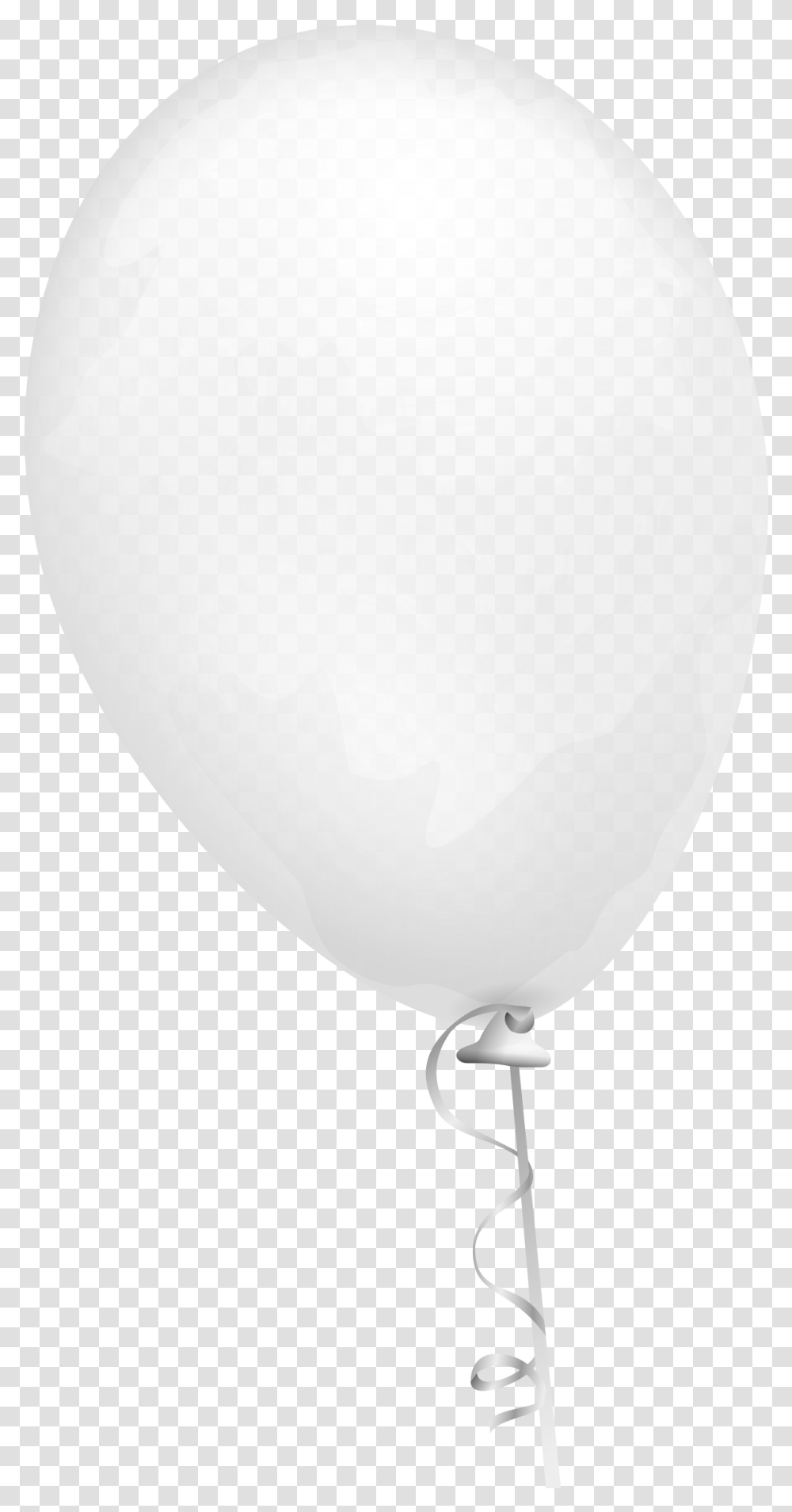 Big Image Background White Balloon On Transparent Png