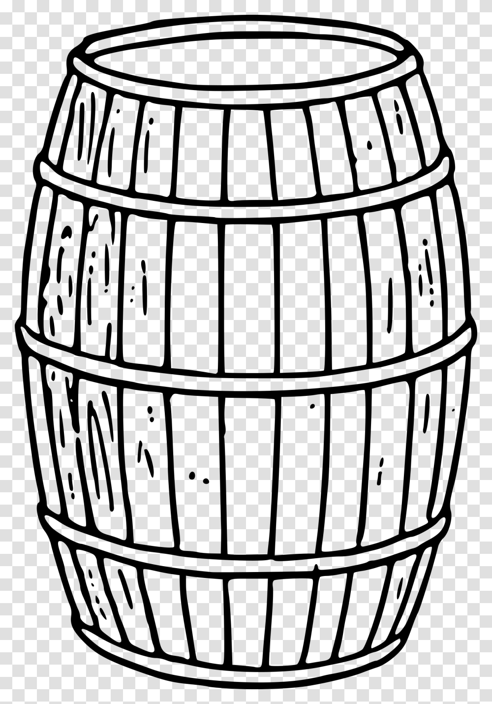 Big Image Barrel Clipart, Gray, World Of Warcraft Transparent Png