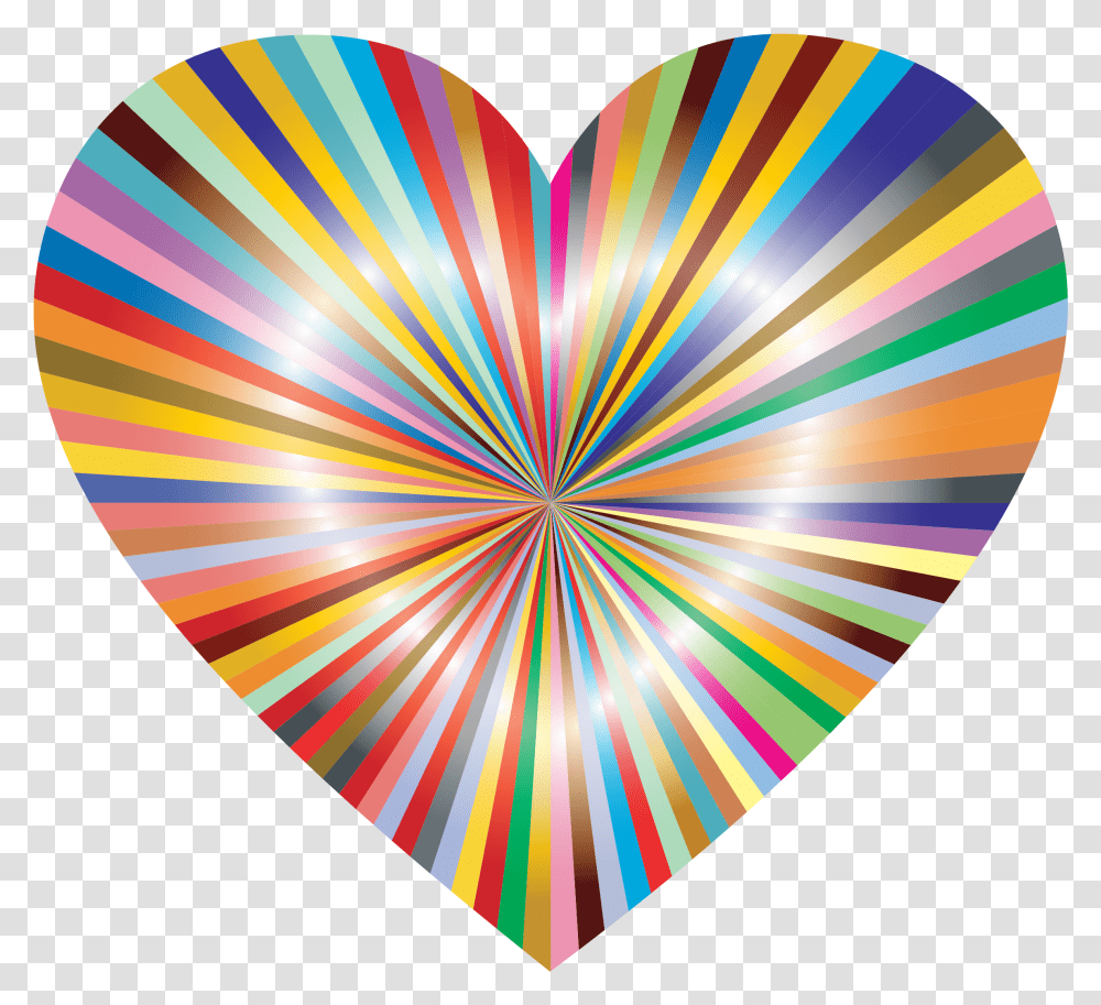 Big Image Color Wheel Heart Clipart Full Size Clipart Color Heart Size Big, Balloon, Ornament, Pattern, Graphics Transparent Png