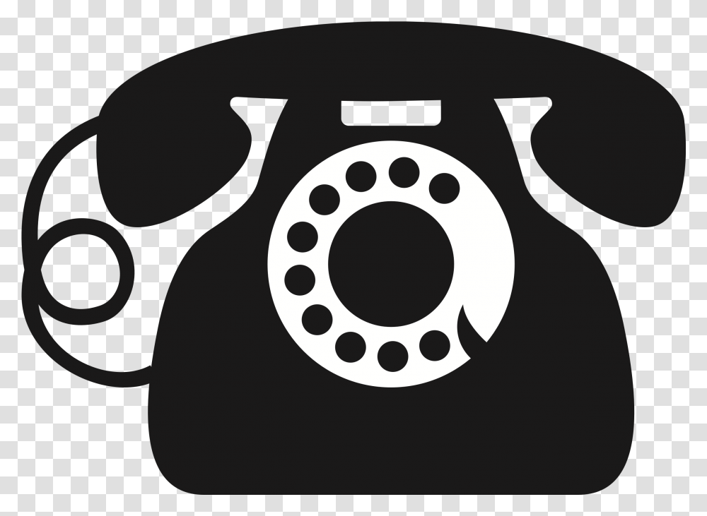 Big Image Rotary Phone Clipart, Electronics, Dial Telephone Transparent Png