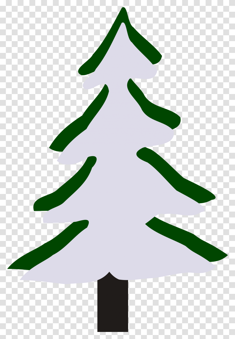 Big Image Winter Tree Clipart Small Download Full Clip Art, Plant, Ornament, Star Symbol, Fir Transparent Png