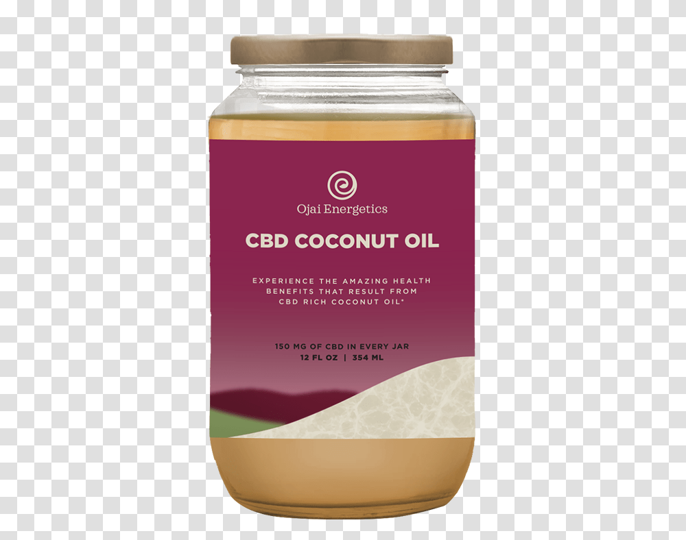 Big Jar Cbd Coconut Oil Ojai Energetics Cbd Coconut Oil, Poster, Advertisement, Flyer, Paper Transparent Png