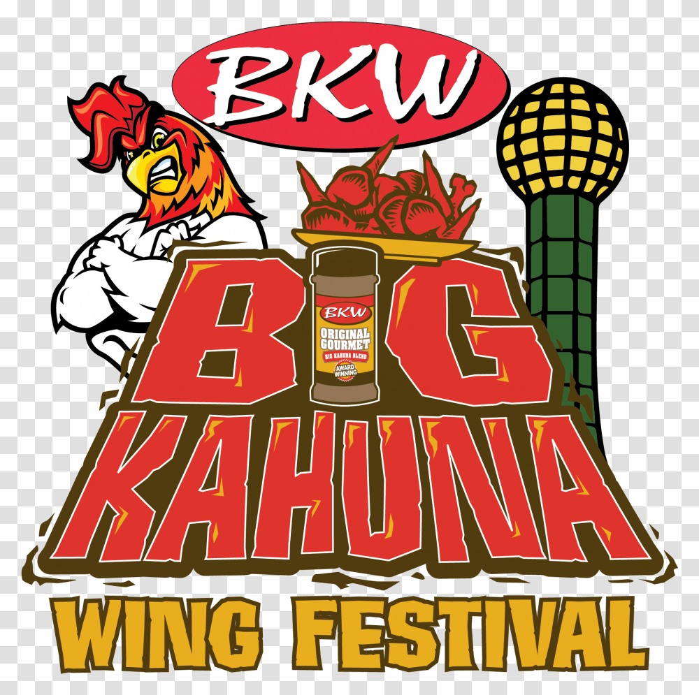 Big Kahuna Wing Festival 2019 Cartoons Big Kahuna Wing Festival 2019, Advertisement, Person, Poster, Flyer Transparent Png