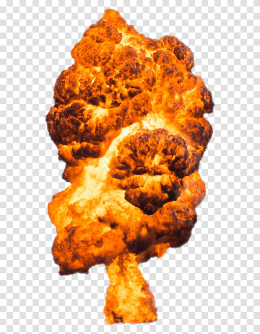 Big Large Fire Explosion Image Blast, Nature, Outdoors, Mountain, Flame Transparent Png