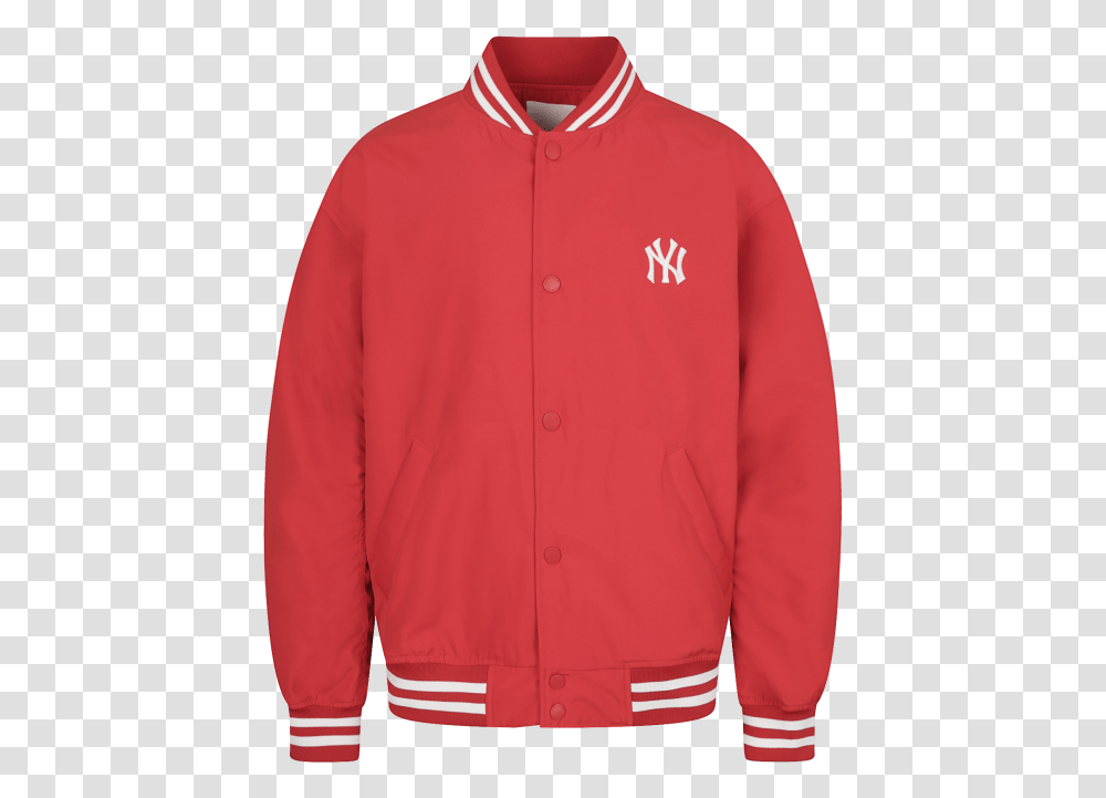 Big Logo Baseball Jacket New York Alpha Phi Alpha Satin Jacket, Clothing, Apparel, Coat, Person Transparent Png