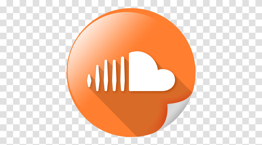 Big Logo Online Soundcloud Square Icon Circle, Balloon, Fork, Cutlery, Plant Transparent Png