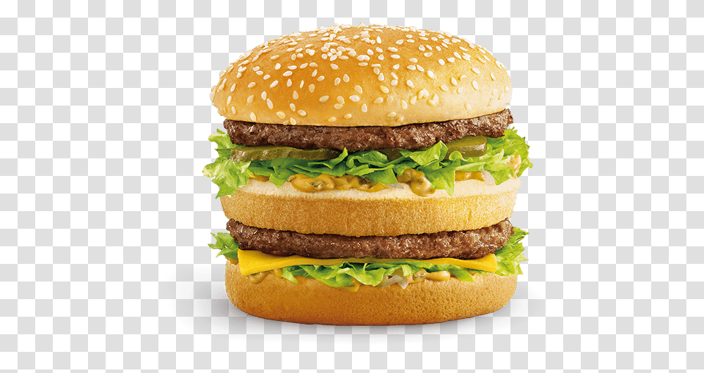 Big Mac, Burger, Food, Sesame, Seasoning Transparent Png