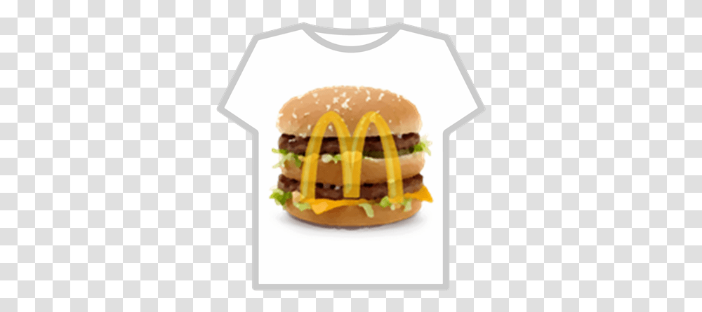 Big Mac Shirt Roblox Roblox Burger Shirt Free, Food, Birthday Cake, Dessert, Fries Transparent Png