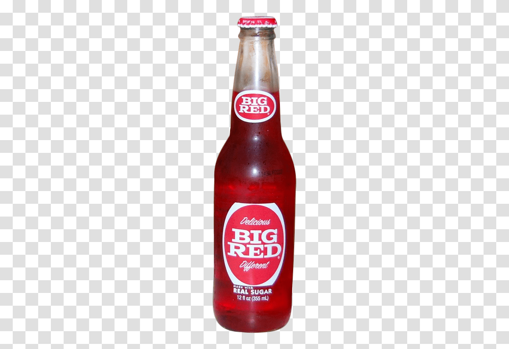 Big Red Blooms Candy Soda Pop Shop, Bottle, Beverage, Drink, Beer Transparent Png