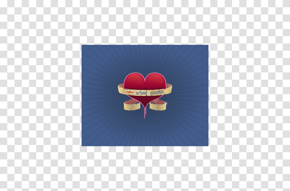 Big Red Heart Clip Art Free Vector, Label Transparent Png