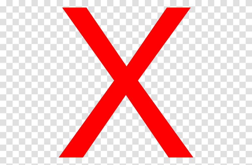 Big Red X Clip Art, Logo, Trademark, Scissors Transparent Png