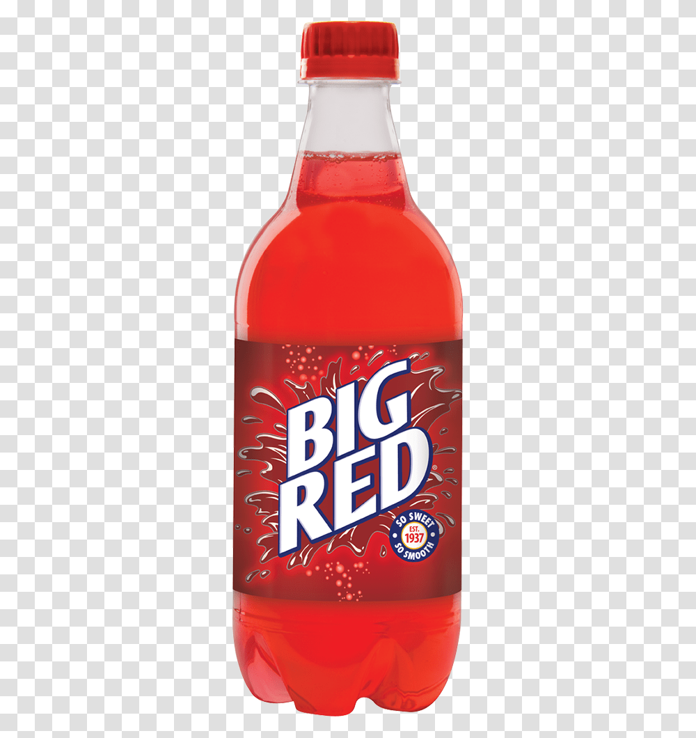 Big Red Zero Sugar, Soda, Beverage, Drink, Pop Bottle Transparent Png