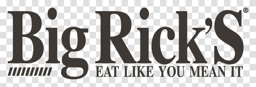 Big Ricks Sauce, Number, Word Transparent Png