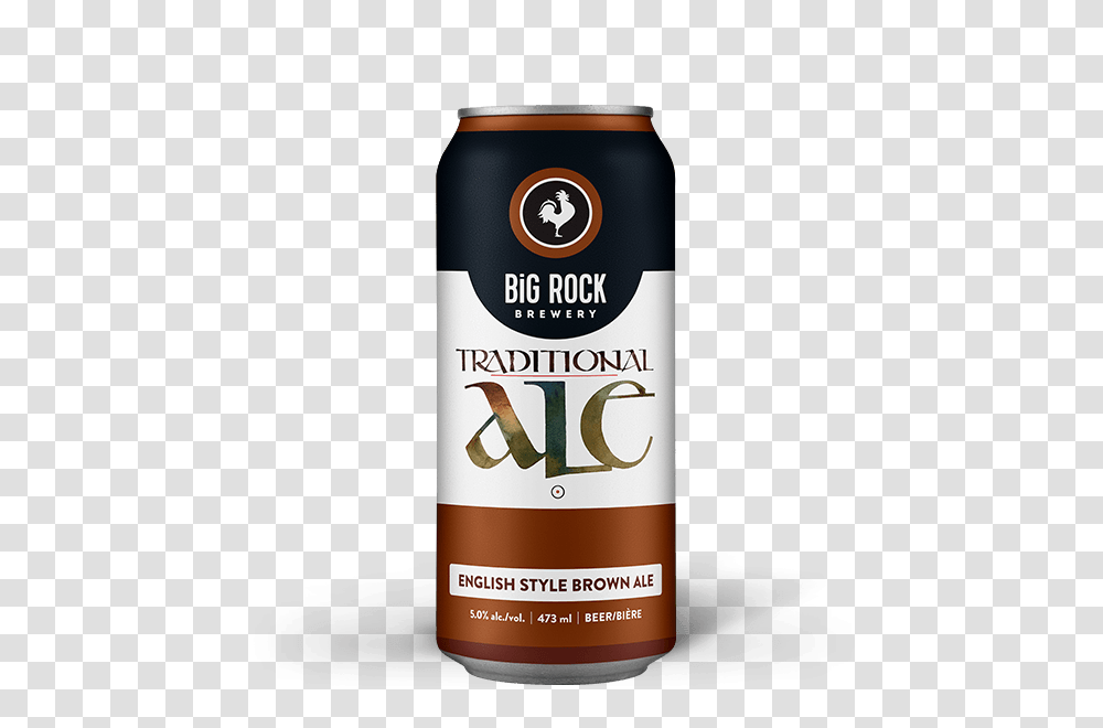 Big Rock Traditional Ale Big Rock Brewery, Tin, Can, Beer, Alcohol Transparent Png