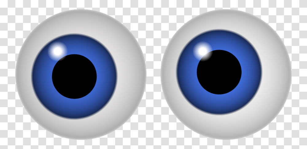 Big Round Eyes Cartoon, Contact Lens, Electronics, Hole, Sphere Transparent Png