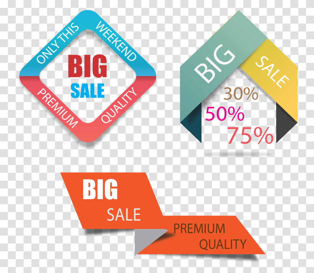 Big Sale Web Banner Triangle, Logo Transparent Png