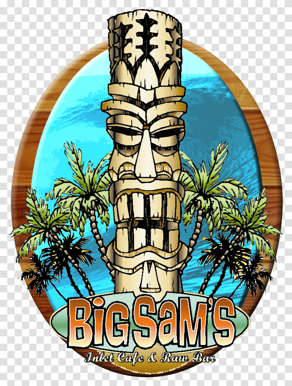 Big Sam's Raw Bar Logo Transparent Png