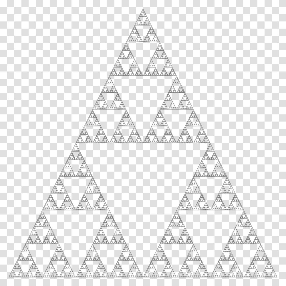 Big Sierpinski Triangle Pascal Triangle Modulo N Transparent Png