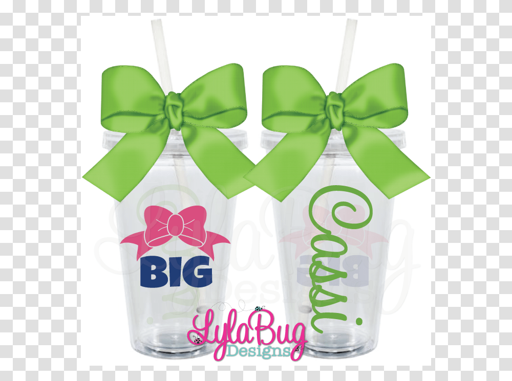 Big Sister Bow Tumbler Acrylic Tumbler Insulated Drink Glasses With Lids, Plant, Food, Sweets, Confectionery Transparent Png