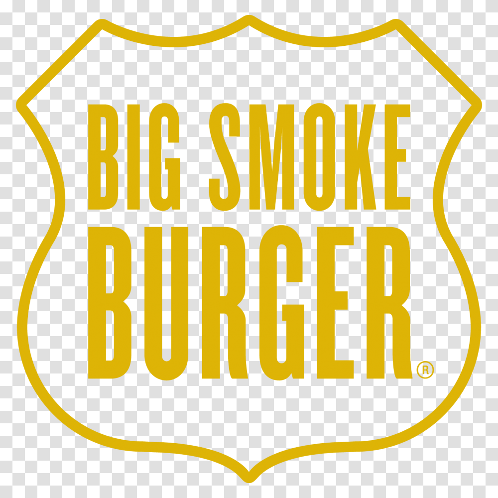 Big Smoke Burger, Label, Logo Transparent Png