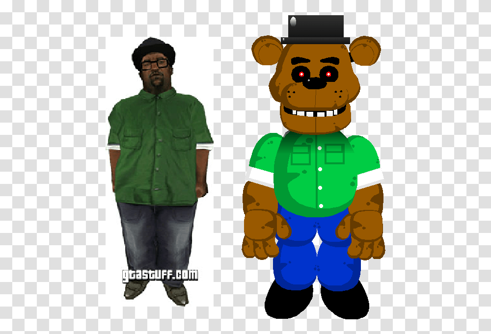 Big Smoke Download Free Clip Art With A Freddy Big Smoke, Person, Clothing, Sleeve, Coat Transparent Png