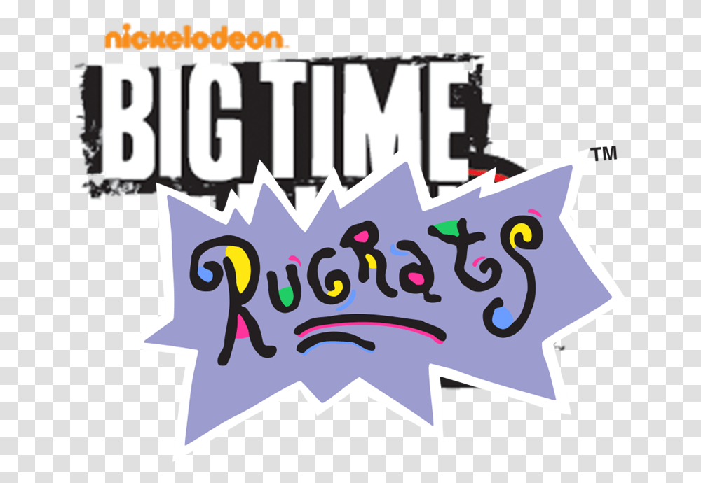 Big Time Rugrats Big Time Rush, Label, Poster, Advertisement Transparent Png
