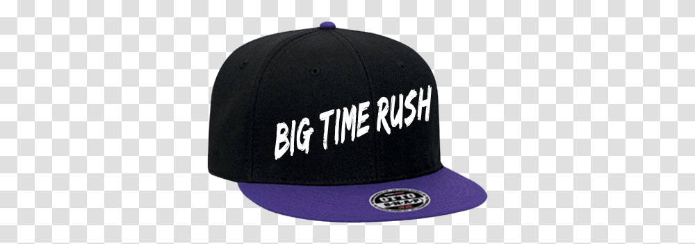 Big Time Rush Hat Snapback Flat Bill Baseball Cap, Clothing, Apparel Transparent Png