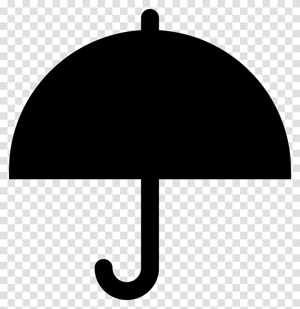 Big Umbrella Open Icon, Lamp, Silhouette, Plant, Canopy Transparent Png