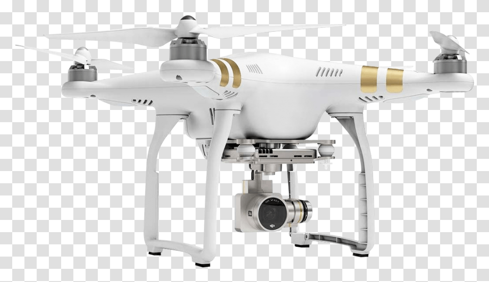 Big White Drones Drone, Machine, Appliance, Propeller, Rotor Transparent Png