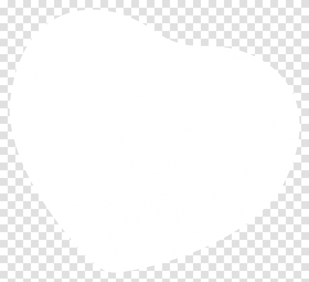 Big White Heart Bulle Bd Pense Full Size White Full Circle, Balloon, Food, Sweets, Confectionery Transparent Png