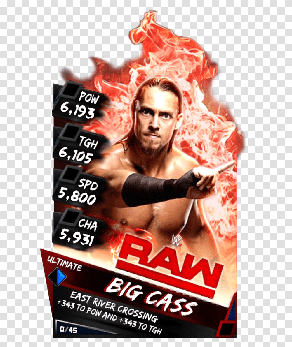 Bigcass S3 15 Summerslam17 Supercard Bigcass S4 Wwe Supercard Ultimate Cards, Person, Human, Sport, Sports Transparent Png