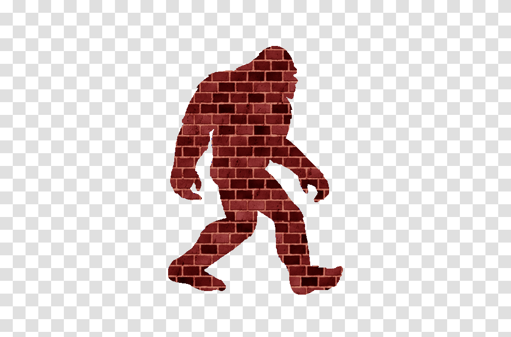 Bigfoot Brick Wall Free Images, Alphabet, Person, Human Transparent Png