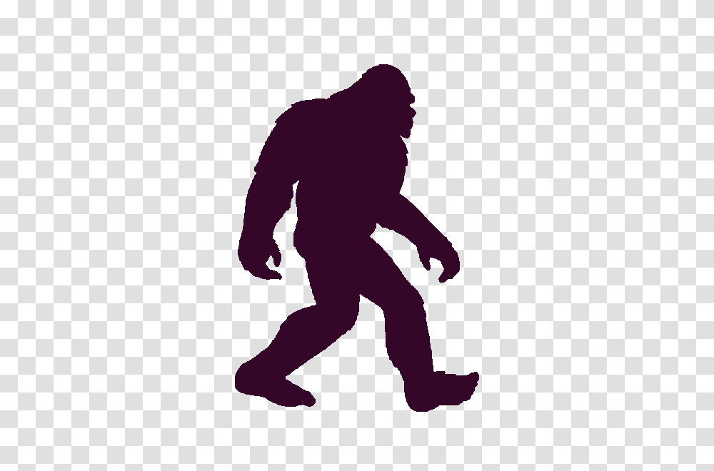 Bigfoot Clipart, Person, Human, Silhouette Transparent Png
