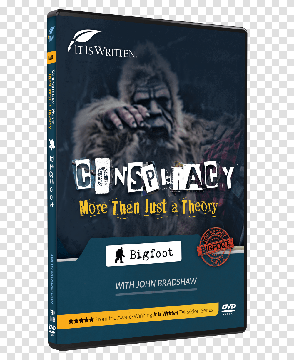 Bigfoot Dvd Conspiracy More Than Just A Theory Bigfoot, Poster, Advertisement, Word, Flyer Transparent Png