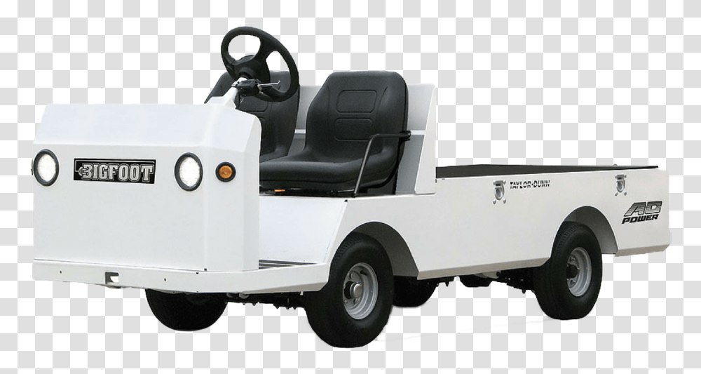 Bigfoot Electric Cart Vehicle, Transportation, Golf Cart, Pickup Truck, Bumper Transparent Png