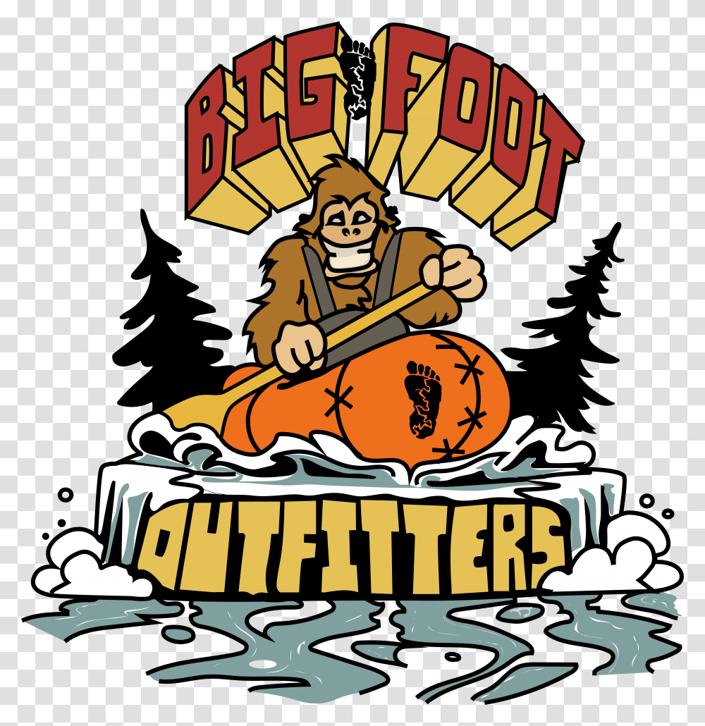 Bigfoot Outfitters, Poster Transparent Png