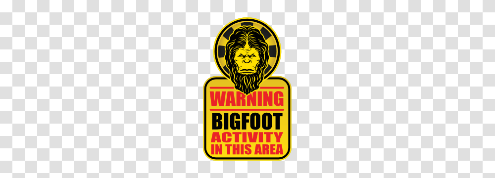 Bigfoot Sasquatch Car Stickers Decals, Label, Logo Transparent Png