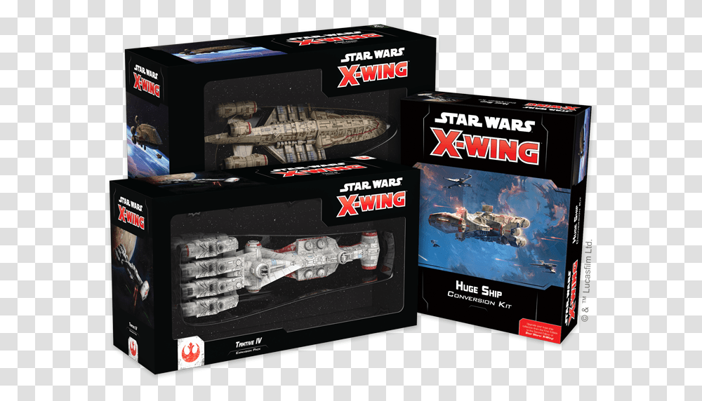 Bigger Battles Fantasy Flight Games Star Wars X Wing Miniatures, Spaceship, Aircraft, Vehicle, Transportation Transparent Png