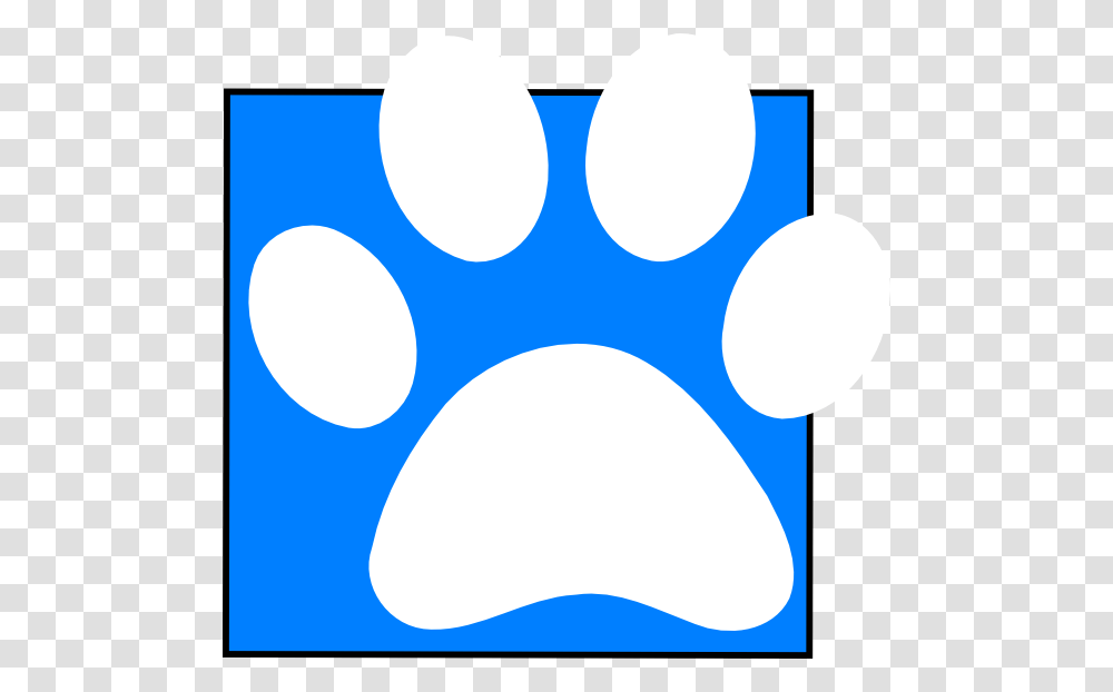 Bigger White Paw Clip Art At Clker, Stencil, Label, Pattern Transparent Png
