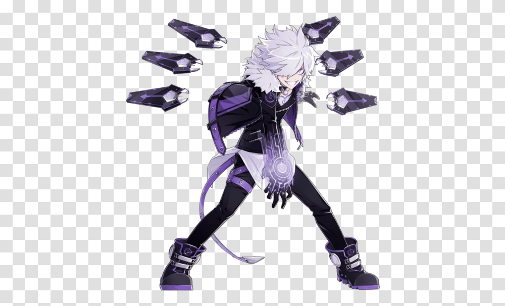 Biggeststvshowsgames Elsword Korea Add Release & Psychic Cool Weapons In Anime, Person, Manga, Comics, Book Transparent Png