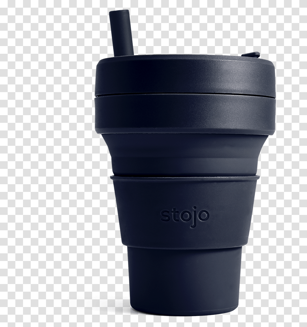 Biggie 16 Oz Cup Stojo Collapsible Cup Denim, Electronics, Milk, Beverage, Drink Transparent Png